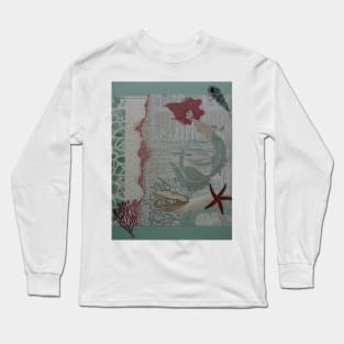 Mermaid collage Long Sleeve T-Shirt